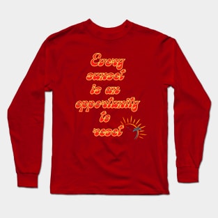 Sunset Quote Long Sleeve T-Shirt